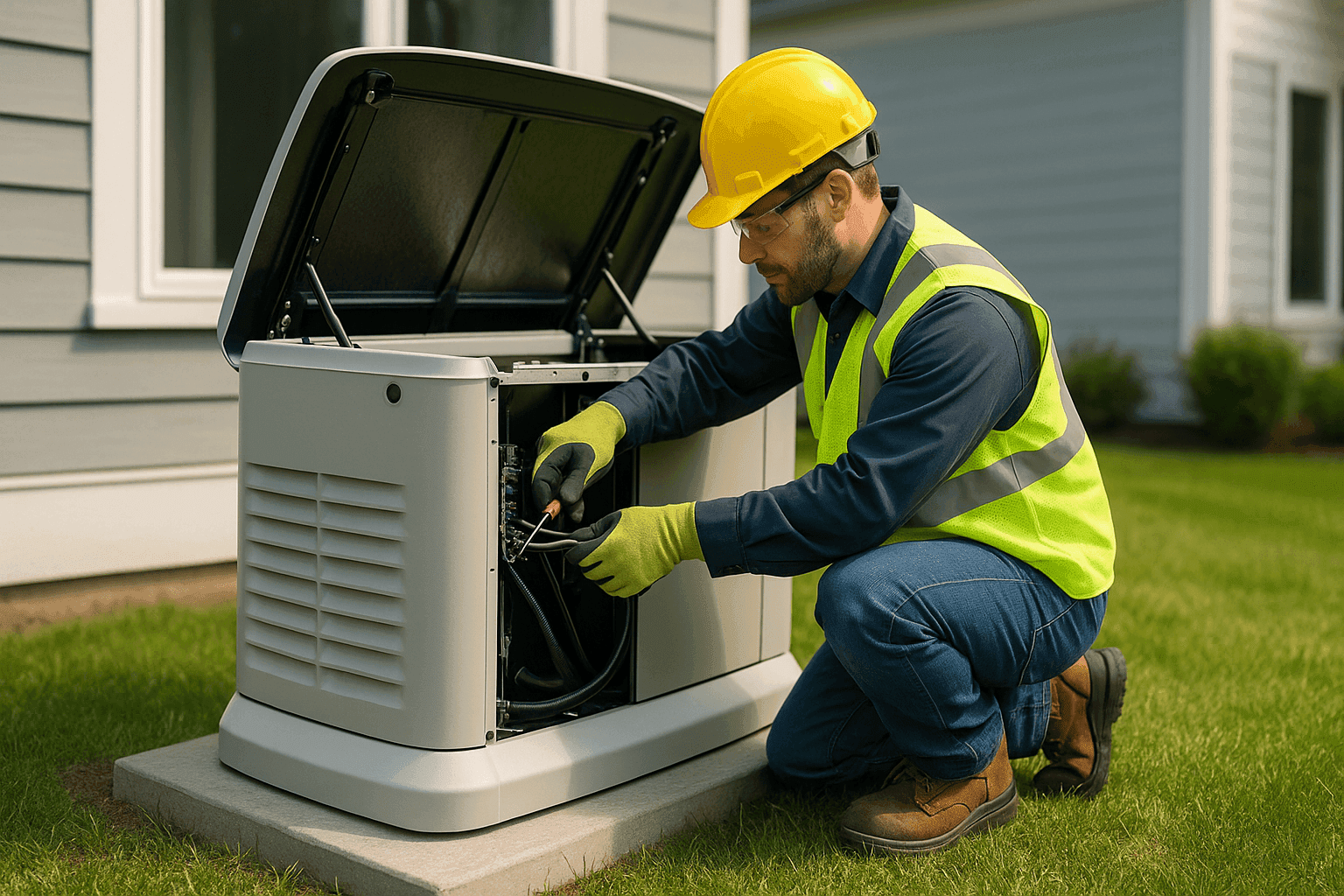 Generator Installation & Maintenance: Protect Your Home from Outages